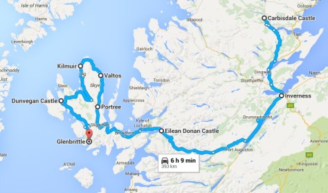 Ruta isla de Skye