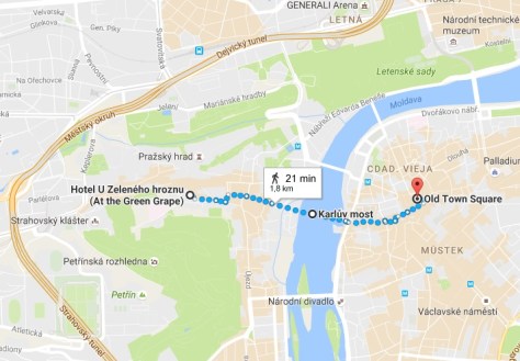 Ruta 1 día Praga