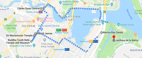 ruta día 2 singapur